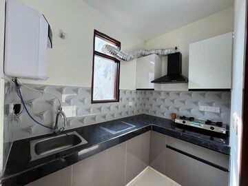 Kitchen in 1 BHK Builder Floor at Huda CGHS, Sector 56 – for Rent