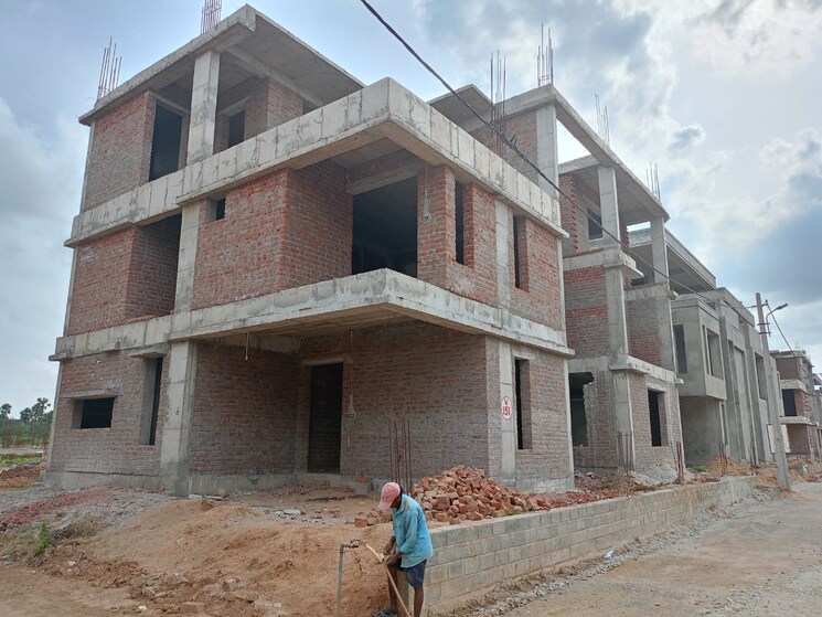 Exterior View, iid-ghatkesar-glory-city 3 Bedroom 130 Sq.Yd. Villa In Ghatkesar Hyderabad 8966993