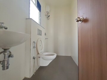 Bathroom in 2 BHK Apartment at Old Panvel – for Rent