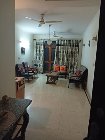 Living Room in 3 BHK Apartment at Gail CGHS, Sector 56 – for Rent