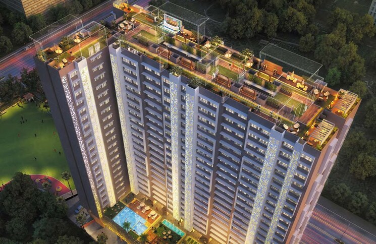 Exterior View, paradigm-ananda-residency 2 Bedroom 665 Sq.Ft. Apartment In Borivali West Mumbai 8967035