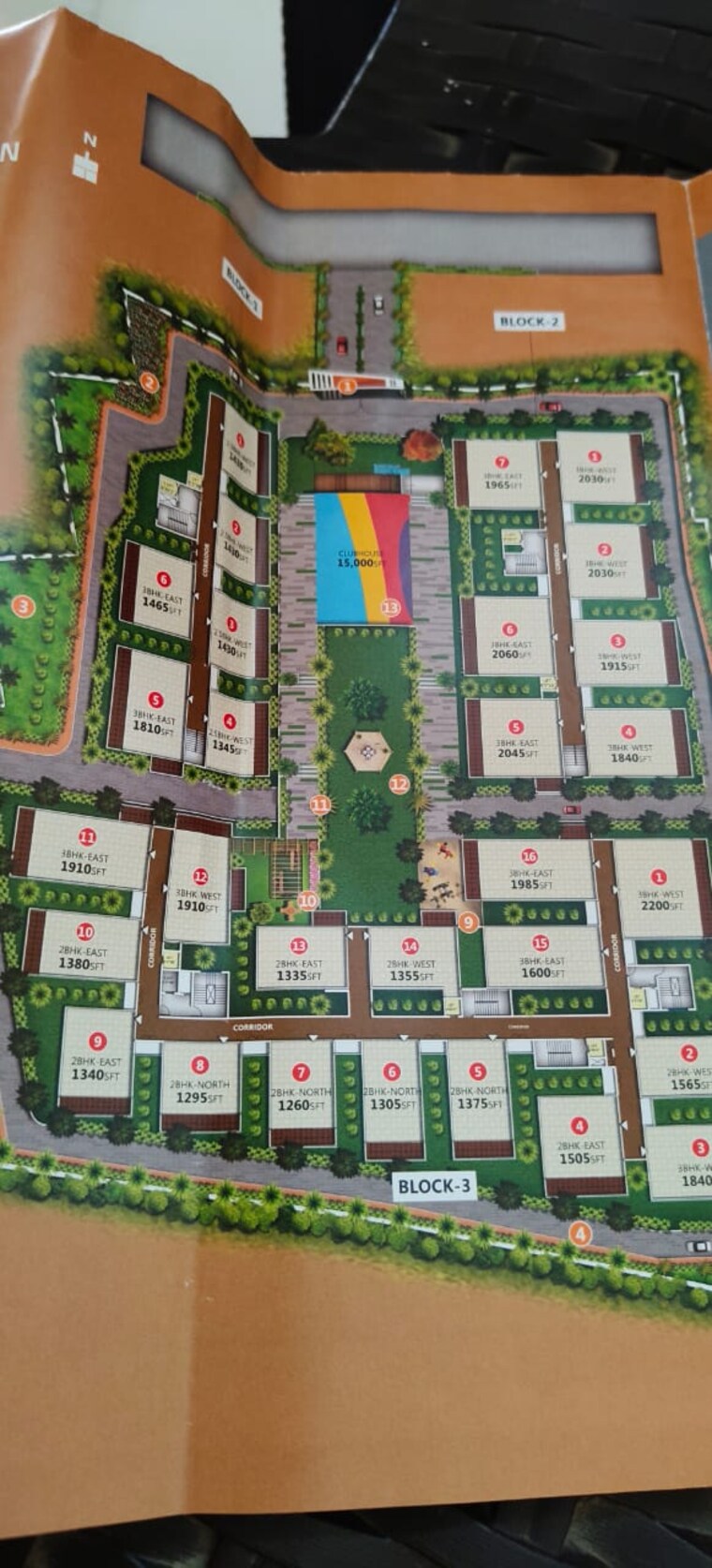 Master Plan, aashvi-urban-habitat 3 Bedroom 1260 Sq.Ft. Apartment In Nagole Hyderabad 8967046