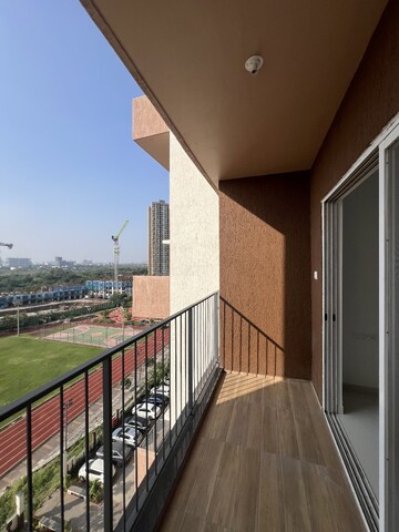 Balcony in 2 BHK Apartment at Godrej Boulevard, Manjari – for Rent