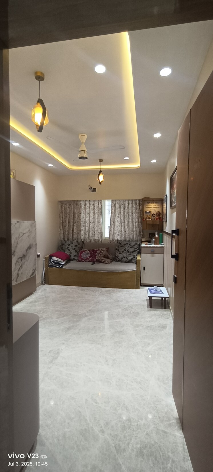 Living Room, mantri-serene 1 Bedroom 400 Sq.Ft. Apartment In Goregaon East Mumbai 8967056