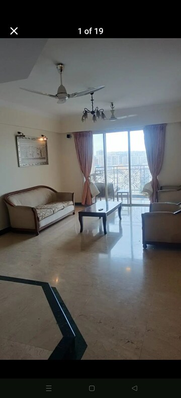 Living Room in 3 BHK Apartment at Hiranandani Verona Co op Housing Society Ltd, Powai – for Rent