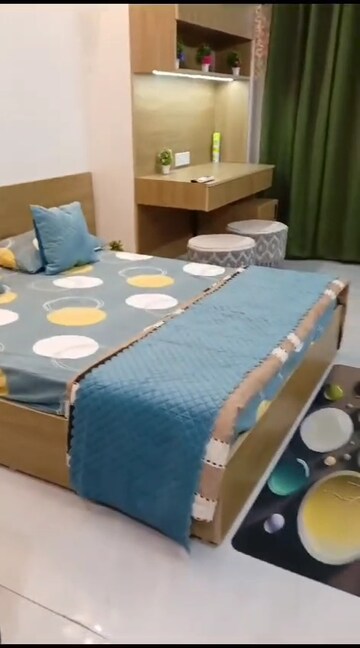 Bedroom in Studio Apartment at Gaur City Center, Sector 4 Greater Noida – for Rent