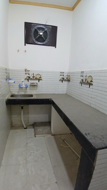 Kitchen in 2 BHK Builder Floor at Zakir Nagar – for Sale