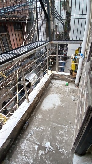 Balcony in 2 BHK Builder Floor at Zakir Nagar – for Sale