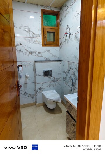 Bathroom in 4 BHK Builder Floor at Vaishali Sector 3 – for Sale