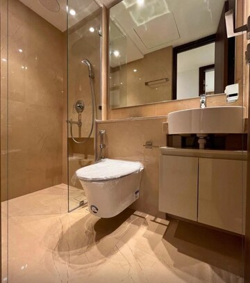 Bathroom in 2 BHK Apartment at Hiranandani Highland, Powai – for Rent