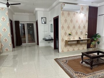 Living Room in 2 BHK Apartment at Prestige High Fields, Gachibowli – for Rent