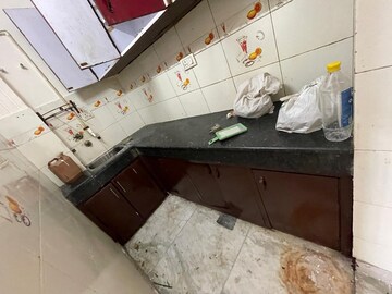 Kitchen in 3 BHK Builder Floor at Malviya Nagar – for Sale