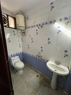Bathroom in 3 BHK Builder Floor at Malviya Nagar – for Sale
