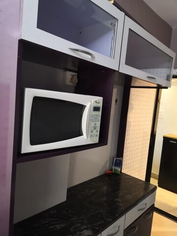 Kitchen in 1 BHK Apartment at Mantri Park, Goregaon East – for Rent