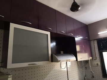 Kitchen in 1 BHK Apartment at Mantri Park, Goregaon East – for Rent