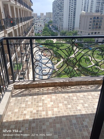Balcony in Studio Apartment at Omaxe Hazratganj, Gomti Nagar – for Rent