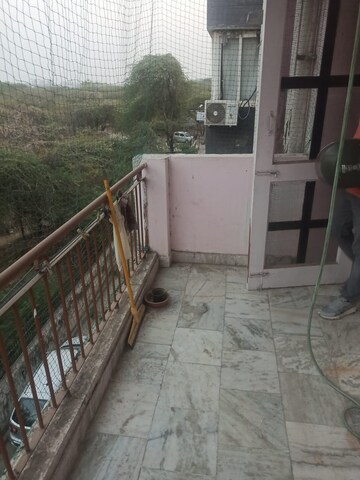 Balcony in 1 BHK Apartment at Lord Buddha Society, Sector 21c – for Rent