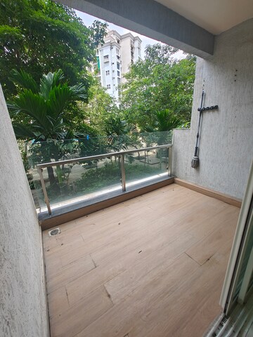 Balcony in 2 BHK Apartment at L & T Seawoods Residences Phase 1 Part A, Seawoods – for Rent