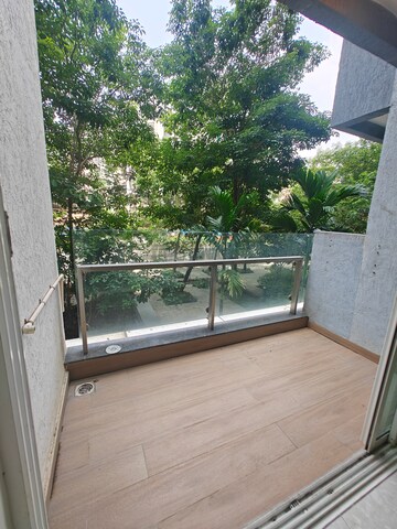 Balcony in 2 BHK Apartment at L & T Seawoods Residences Phase 1 Part A, Seawoods – for Rent