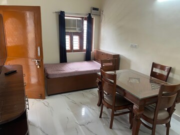 Living Room in 1 BHK Builder Floor at The Grand, Sector 52 – for Rent
