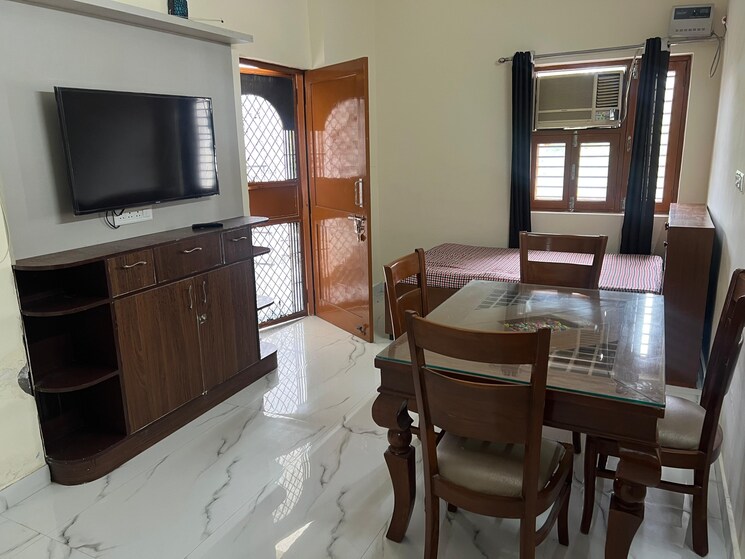 Kitchen, the-grand 1 Bedroom 1200 Sq.Ft. Builder Floor In Sector 52 Gurgaon 8967316