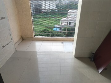 Balcony in 1 BHK Apartment at Coral Heights, Kavesar – for Rent
