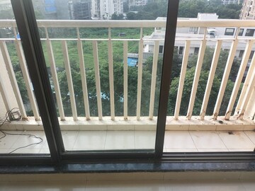 Balcony in 1 BHK Apartment at Coral Heights, Kavesar – for Rent