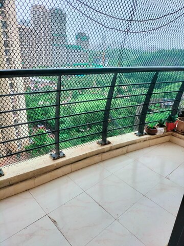 Balcony in 1 BHK Apartment at K Raheja Heights, Malad East – for Rent