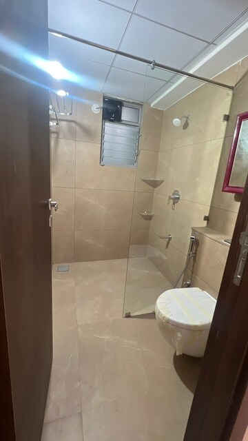 Bathroom in 2 BHK Apartment at Sinhagad Road – for Rent