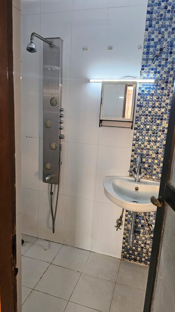 Bathroom in 3 BHK Apartment at Blue Diamond CHS, Chembur – for Rent