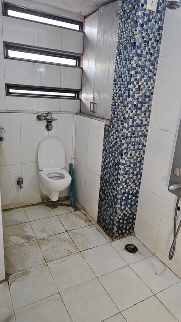 Bathroom in 3 BHK Apartment at Blue Diamond CHS, Chembur – for Rent