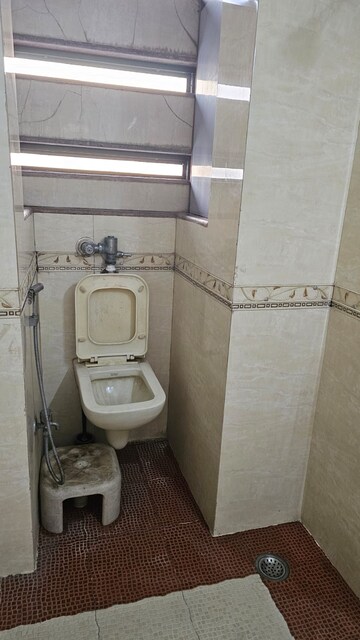 Bathroom in 3 BHK Apartment at Blue Diamond CHS, Chembur – for Rent