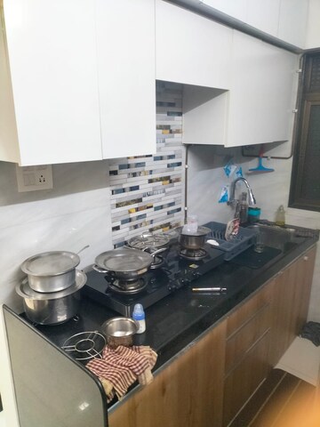 Kitchen in 1 BHK Apartment at Bhoomi Samarth, Goregaon East – for Rent