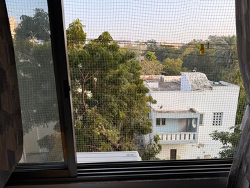 Balcony in 4 BHK Apartment at Thaltej – for Rent