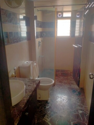 Bathroom in 3 BHK Apartment at Lilian Heights, Bandra West – for Rent