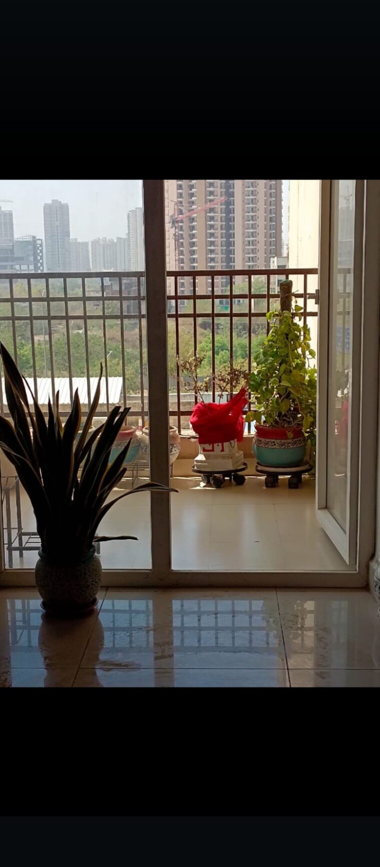 Balcony, sarah-rdr-homz 2 Bedroom 1000 Sq.Ft. Apartment In Sector 73 Noida 8967477