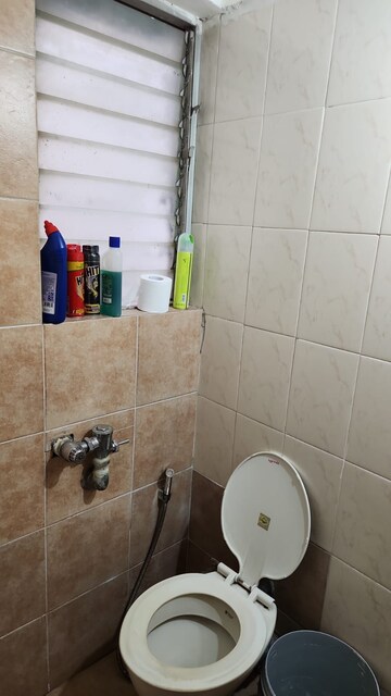 Bathroom in 1 BHK Apartment at Valentine Apartments, Goregaon East – for Rent
