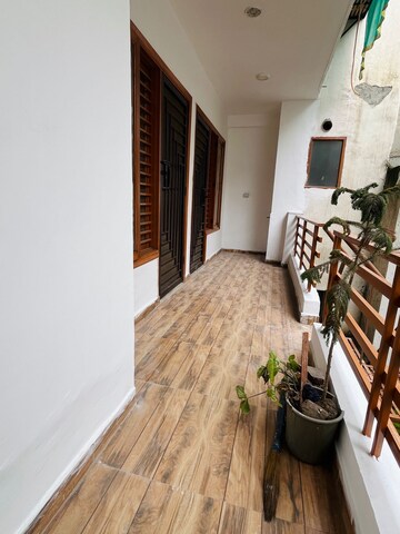 Balcony in 3 BHK Builder Floor at Green Fields Colony – for Rent