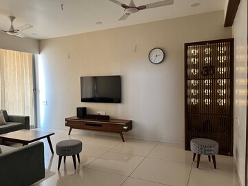 Living Room in 3 BHK Apartment at Sargaasan – for Sale