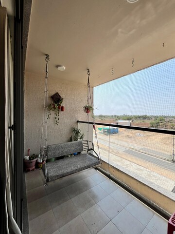 Balcony in 3 BHK Apartment at Sargaasan – for Sale