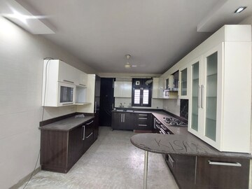 Kitchen in 4 BHK Builder Floor at Model Town Phase 2 – for Rent