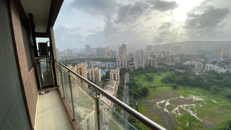 Balcony, risland-the-icon 1.5 Bedroom 575 Sq.Ft. Apartment In Dhokali Thane 8967594