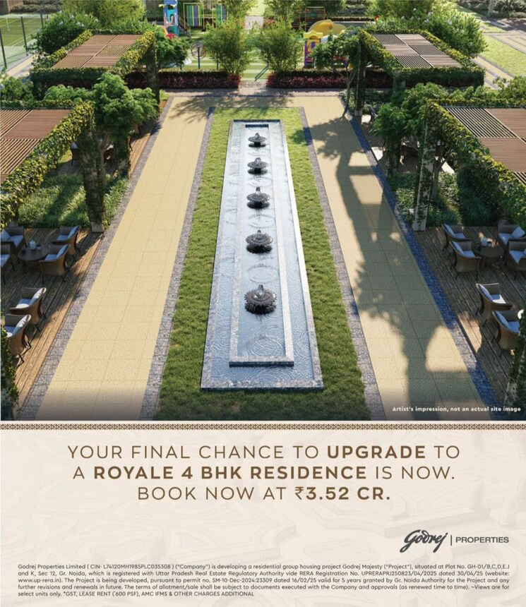 Master Plan, godrej-majesty 3 Bedroom 2368 Sq.Ft. Apartment In Sector 12 Greater Noida Greater Noida 8968024