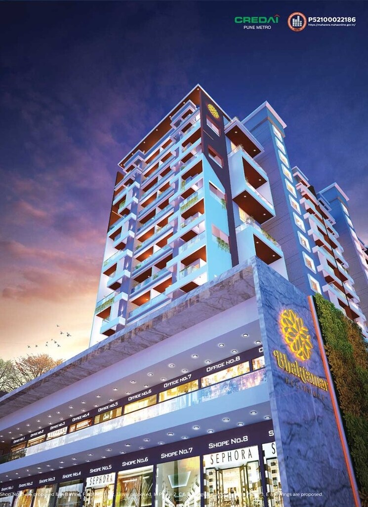 Exterior View, kalyani nagar 2 Bedroom 1035 Sq.Ft. Apartment In Kalyani Nagar Pune 8967720