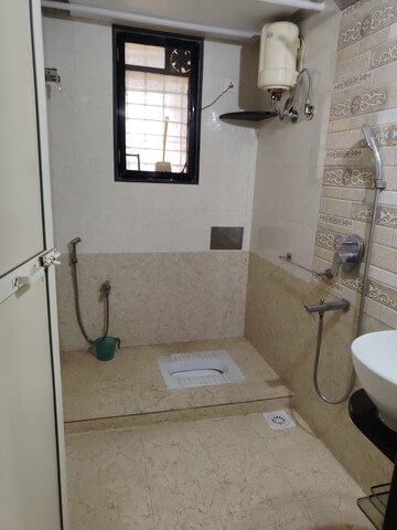 Bathroom in 2 BHK Apartment at The Hard Rock, Kharghar – for Rent