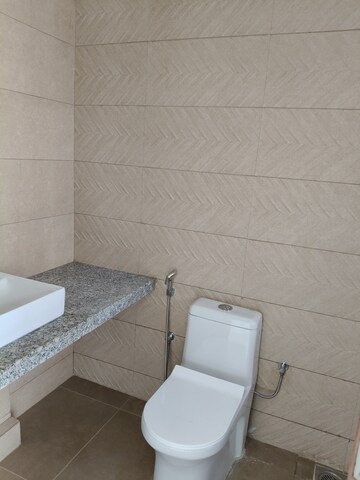 Bathroom in 3 BHK Apartment at Kalpataru Immensa, Kolshet Road – for Rent