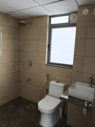 Bathroom in 3 BHK Apartment at Kalpataru Immensa, Kolshet Road – for Rent