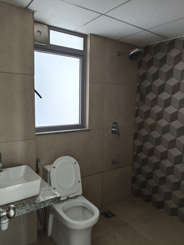 Bathroom in 3 BHK Apartment at Kalpataru Immensa, Kolshet Road – for Rent
