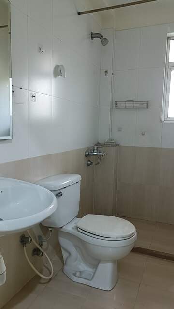 Bathroom in 1 BHK Apartment at Hiranandani Estate Silverlink, Ghodbunder Road – for Rent