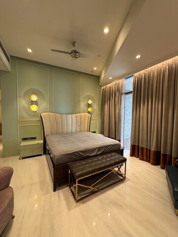 Bedroom in 4 BHK Apartment at Omkar 1973, Worli – for Rent